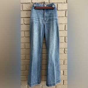 Denim flare jeans